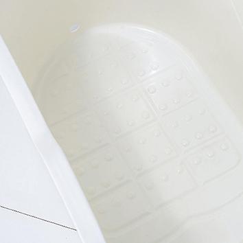XL badebalje til voksne - hvid - 123cm - Ekstra kraftig plast og forbedret siddekomfort - Tubfamily®