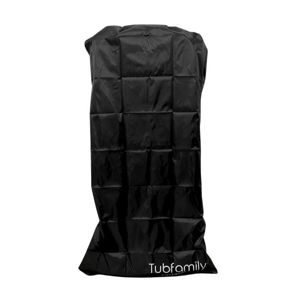 Foldebadekar til voksne med låg, digital termometer og fodmassage - 150cm/blå XL - Bonus tilbehør medfølger. Værdi kr. 795,-.