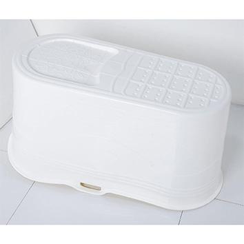 Stor badebalje til voksne - grå - 123cm - Ekstra kraftig plast og forbedret siddekomfort - Tubfamily®