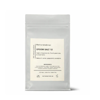 Isbad Startpakke - Badebalje XL, Epsom salt,Cover & Luksus håndklæde