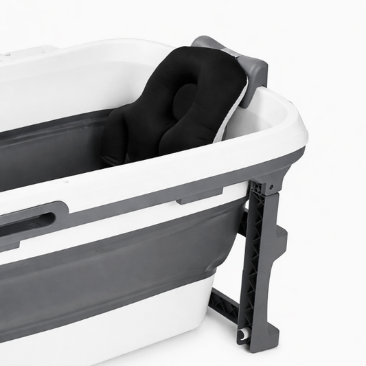 Badepude til foldebadekar - sort